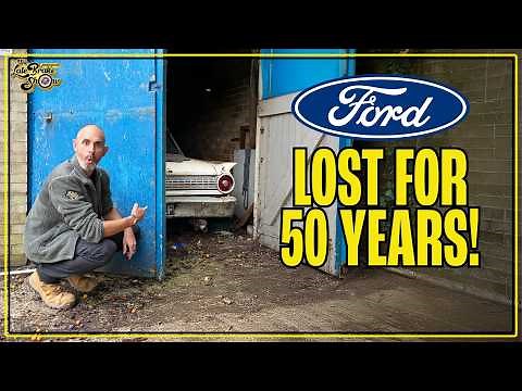 Rare Barn Find Ford Classic - was locked up for 50 years. Will it run?