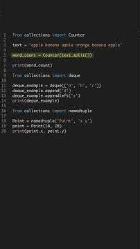 Collections in 60 Seconds - Boost Your Code #shorts