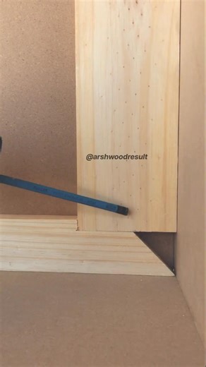 Strange Cut But Perfect Corner #woodwork #shorts