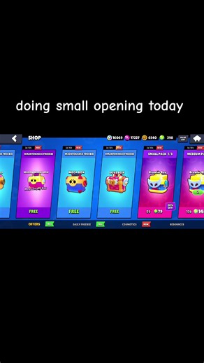 small opening #fyp #viral #brawlstars #bs #opening | Brawl Stars