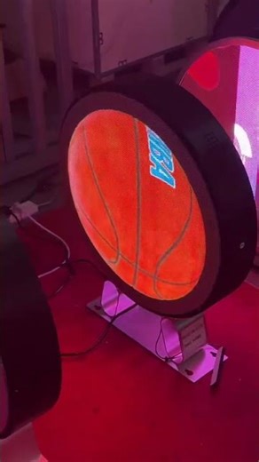 VSTAR outdoor round logo led display with p2.5mm #exhibition #leddisplay #vstarled #roundledscreen