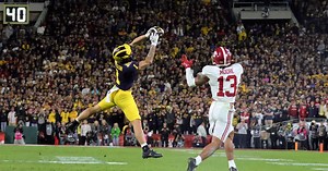 Roman Wilson saves Michigan’s season with ‘perfect’ fingertip catch against Alabama: ‘That was God’
