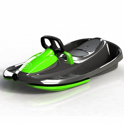 Gizmo Riders Snow Sled for Kids & Adults, Durable Plastic Sled, Lightw