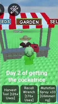 day 2 of getting the cockatrice