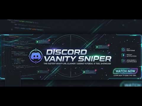 DISCORD VANITY SNIPER 2026 🔥 | #discord #coding
