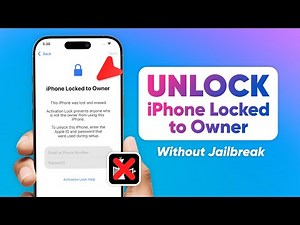 How to Remove iPhone Locked to Owner without Jailbreak | 2025