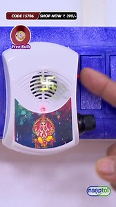 🕉️✨ Transform Your Space with Divine Harmony ✨🕉️ Bring peace, positivity, and spiritual serenity into your home or workspace with the 35 in 1 Mantra Device. This plug-and-play device offers a curated selection of 35 sacred mantras, including Gayatri Mantra, Om Namah Shivaya, and more. Its built-in LED light adds a calming glow, enhancing your meditation, yoga, or prayer sessions. Shopsy 🔹 Key Features: 🎵 35 Devotional Mantras 🔊 Adjustable Volume Control 💡 Free Decorative LED Light 🔌 Easy 