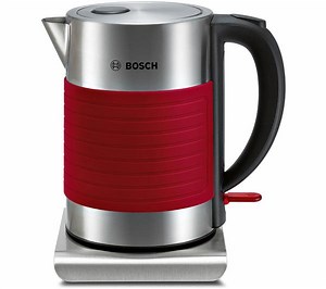Buy BOSCH Silicone TWK7S04GB Jug Kettle - Red | CurrysIE