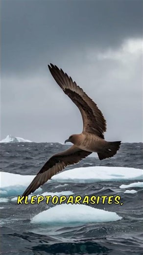 Meet Antarctica's Sky Pirate: The South Pole Skua!