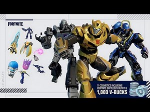 Fortnite Revealed 3 NEW Transformers Skins + OFFICIAL Battle Bus Skin! (RELEASE DATE)