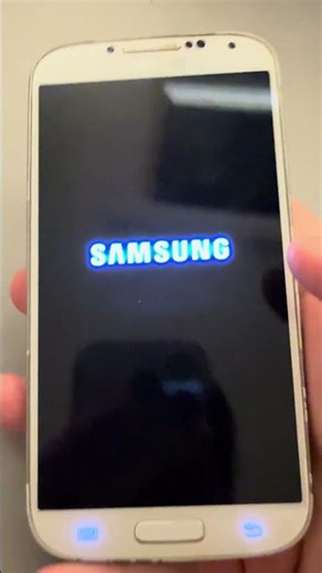 Samsung Galaxy S4 startup (Android 4.2.2) #shorts
