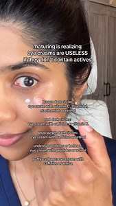 180K views · 1.5K reactions | Comment “EYE CREAM” and I will DM you a list of the best derm-approved eye creams with actives that target dark circles, undereye wrinkles and puffy eye bags #darkcircles #eyecream #eyebags #darkcirclestreatment | Dr. Neera | Facebook