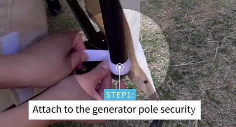 Generator Cover, Outdoor Electric Generator Cover Waterproof Dustproof Heavy Duty Tarpaulin Portable Generator Enclosure for DuroMax for Westinghouse for Champion(Grey)