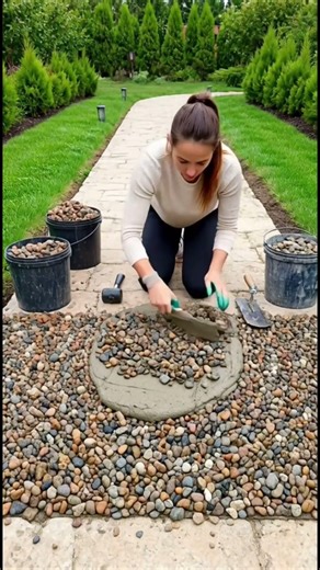 🔨 “The Most Satisfying Garden Path Build You’ll See Today!”