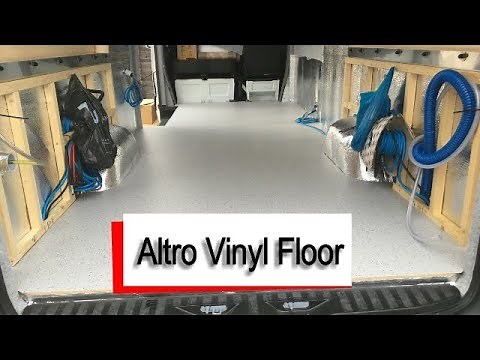 Mercedes Sprinter Campervan - Altro Vinyl Floor