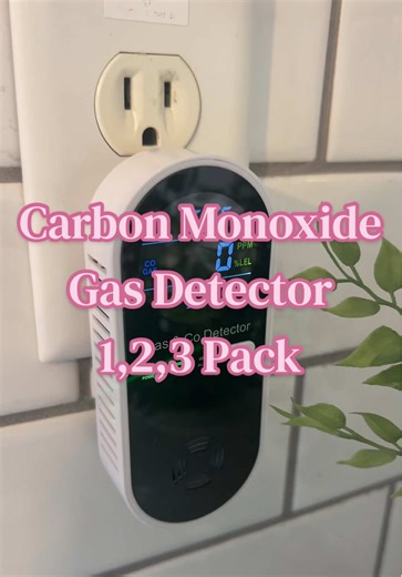It is so imperative that you have a carbon monoxide detector in your home to not only detect carbon monoxide, but any other gas. With winter weather and all the heaters and generators that we tend to bring into our home there’s just so much more of an increased risk. These are super inexpensive and easy. These detectors plug into the wall and immediately start working. There’s a 1, 2 and 3 pack option. You can put them out through your home and you can even travel with them. #carbonmonoxidedetec