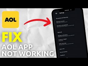 How To Fix AOL Mail App Not Working (Full Solution)
