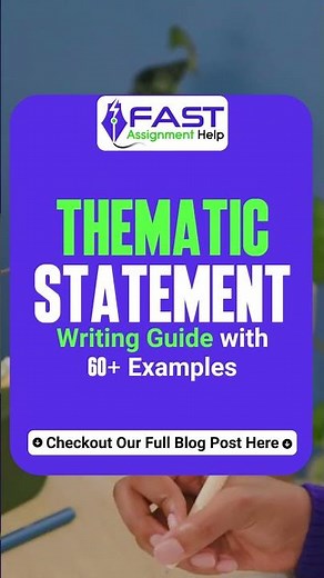 How to Write a Thematic Statement | 60+ Examples for Essays, Novels & Films | Writing Tips