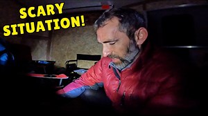 I lost heat at 1:00 am! 🥶 Our trailer night fail