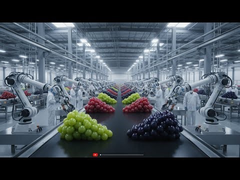 Inside a Grape Juice Factory: From Fresh Grapes to Export Juice (Full Process)