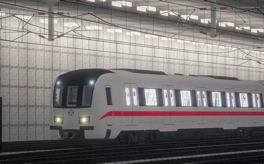 【Minecraft MTR MOD】耗时5天自制的村庄线路1随拍