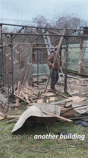 We Tore Down an Entire Building! 😱🔨 | 100-Year-Old Fixer Upper #FixerUpper #homerenovation