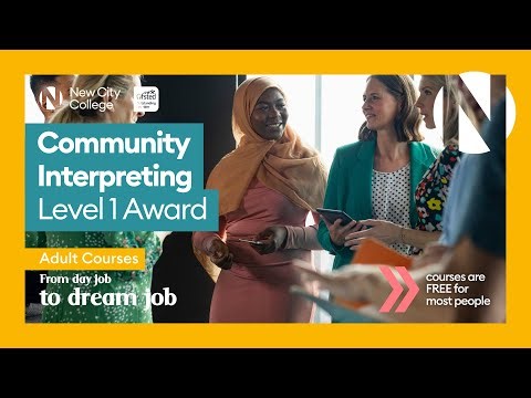 Community Interpreting (Level 1 Award)