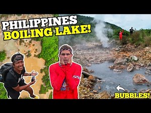 PHILIPPINES BOILING VOLCANO LAKE! Hottest Motor Vlog In Bicol (BecomingFilipino)