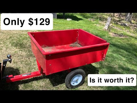Review - Harbor Freight Yard Cart - 1 Year Review, Is it Worth It??