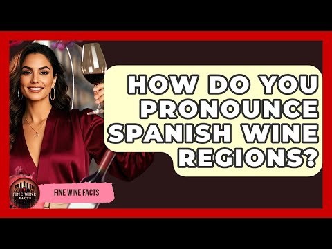 How Do You Pronounce Spanish Wine Regions? - Fine Wine Facts