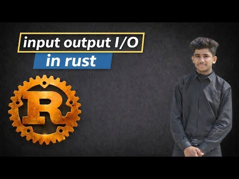 Rust Input Output (I/O) Explained in 8 Minutes ⚡ Beginner Friendly | Rust Tutorial