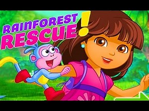 Dora And Friends - Rainforest Rescue Adventure / Nickjr. game