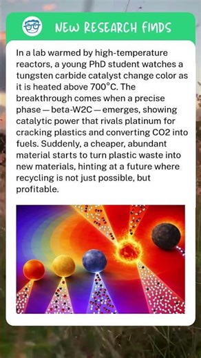 New Catalyst Makes Plastic Upcycling 10x More Efficient Than Platinum