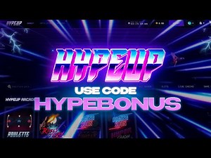 HypeUp Promo Code 2023 - HypeUp Casino Bonus Code