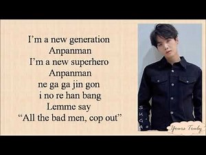 BTS (방탄소년단) - Anpanman (Easy Lyrics)