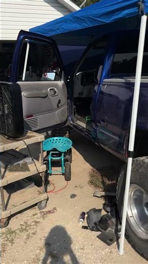 Dash swap on the 95 LS swapped k1500 #lsswap #k1500 #2025goals