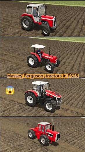 Massey Ferguson Tractor Evolution | Farming Simulator 25 🚜🔥