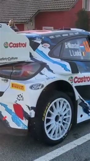 Ford Puma WRC1 Hybrid '24 Engine Start