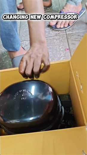 Changing New Compressor