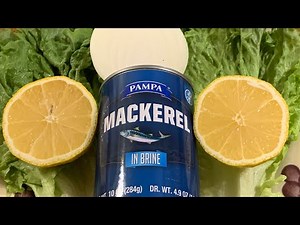 How To Make Cook Canned Mackerel Fish Salad