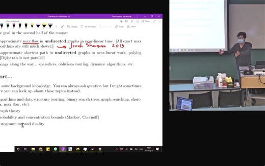 Expanders and Fast Graph Algorithms (Fall 2021)
