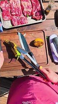 Charred Scallion Salsa Verde On The Grill