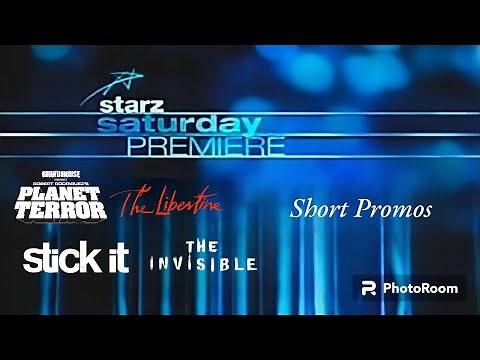 Starz Saturday Premiere (2005-2008) Short Promos (Filmed Version)