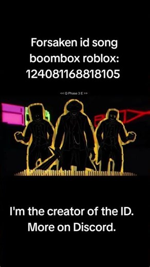 Forsaken id song boombox roblox #song #music #boombox #roblox #роблокс #forsaken #mafia