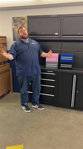 The Magnum Mini Toolbox is the perfect small tool box. It features all steel construction, two functional drawers, and a top till for quick access. These boxes are only $29.99 for KMS Club members. Whether you use it for small hardware, office supplies, or your favorite EDC items, it is a great way to keep your space organized. They come in black, blue, grey, and even pink to match your setup. These are durable, lightweight, and make a fantastic gift for any tool enthusiast. Shop the Magnum mini