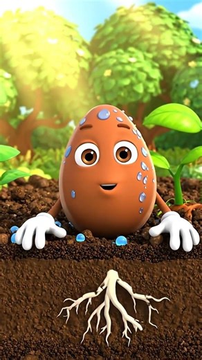 How a Seed Grows into a Tree 🌱 | Nature Explained 🌳 #shorts