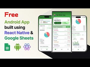Free Android & iOS Finance Tracker App built using React Native and Google Sheets