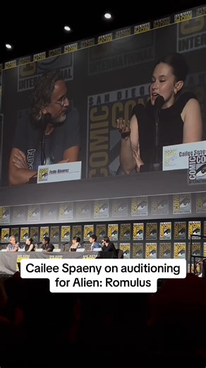 16K views · 39 reactions | Cailee Spaeny shared her journey to #AlienRomulus at #SDCC. fandan.co/AlienRomulus | Fandango | Facebook