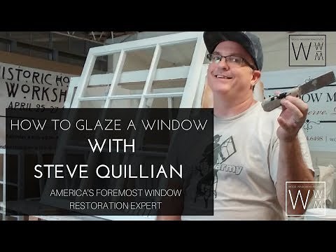 How to Glaze an Historic Window Sash Fast and Simple