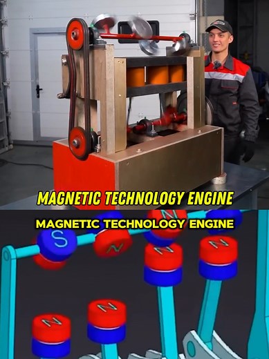 Magnetic Technology Engine: Building a Perpetual Motion Machine